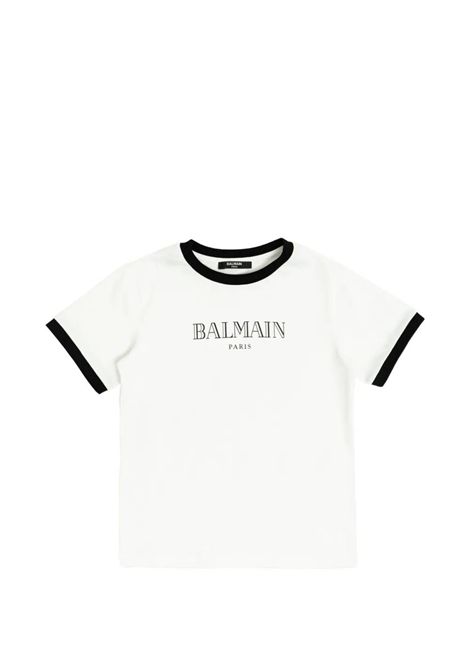 T-shirt con stampa BALMAIN KIDS | BY8P41 Z3672100NE